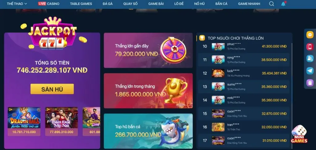 Đa dạng trò chơi tại Kufun Casino